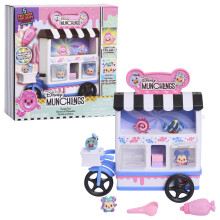 Just Play Disney Munchlings Candy Cart, 13-delars färgändrande och doftande figurer, leksaker för barn 3+