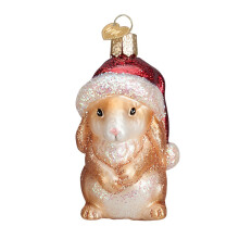 Stående Julkanin Ornament