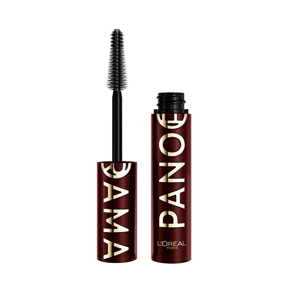 L'oreal Paris Voluminous Panorama Chromatic Mascara, Volumizing And Lengthening Burgundy Mascara, Longwear, Smudge-Resistant And Washable, 707 Burgund