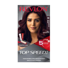 Revlon Top Speed Hair Color, 180G - Deep Mahogany Brown 50 (Pack Of 1)