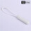 Plastic Zipper Puller, Plastic Puller, Climbing Zipper Tail Rope, Backpack Zipper Rope White 2