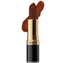 Revlon Super Lustrous Matte Lipstick, 80% Conditioning Ingredients, Intance Color, Waterproof, Long-Lasting, 100% Vegan Lipstick, Queenly Me (010), 4.