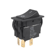 HY60E 4 Pins 20A 125V/250V 2HP Industrial Off Rocker Pushbutton Switches