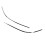 2x Chrome Front Bumper Trim W204 2011-2014 1