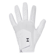 Guanto da Golf Under Armour Iso-Chill Uomo, Bianco (100)/Nero, Mano Destra Media