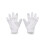 Under Armour Under Armour Flickor Radar Softboll Handskar, (100) Vit/Vit/Halo Grå, Stor 1
