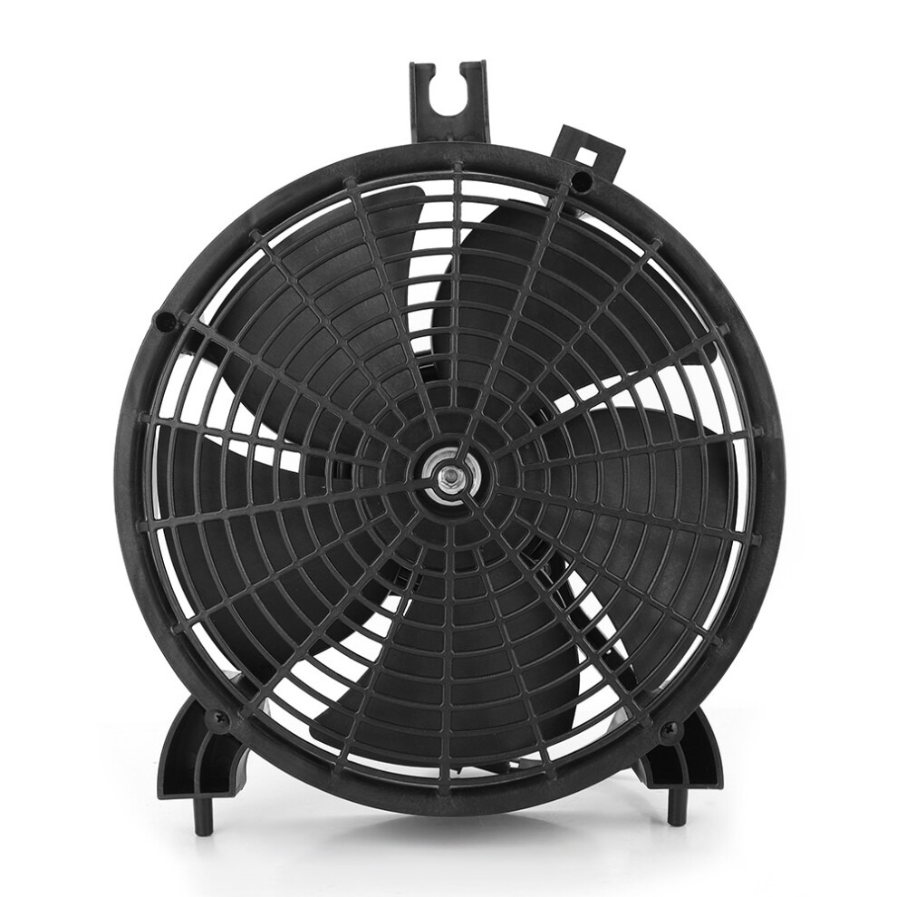 Mitsubishi A/C Condenser Fan Mn123607 Black 7293282921269