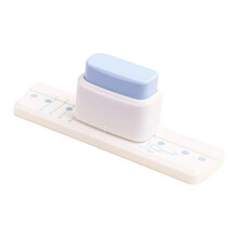 Perforatrice Portatile da 5 mm, Perforatrice A 3 Fori per Scrapbooking DIY, Materiale Scolastico, In Plastica, Blu.