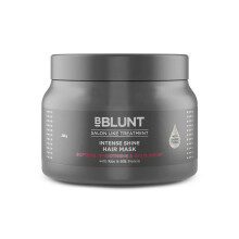 Bblunt Intense Shine Haarmasker Met Rijst & Zijde Proteïne Voor Zacht, Glad & Glanzend Haar - 250 G