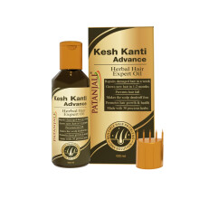 Patanjali Kesh Kanti Advance Herbal Hårolja 100Ml, Starkare & Längre Hår För Kvinnor & Män