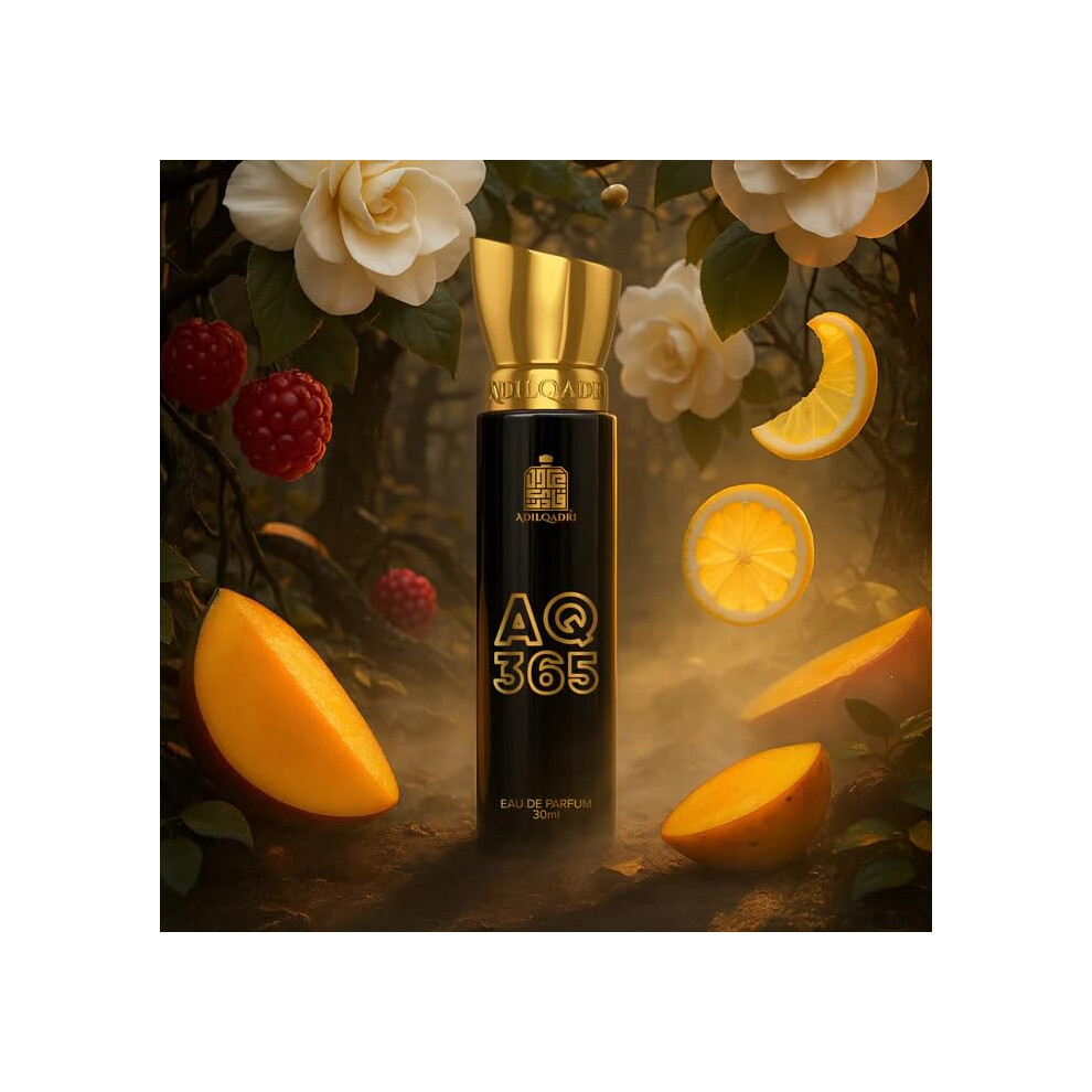 Adilqadri Aq 365 Perfume For Men & Women | Long-Lasting French & Fruity Eau De Parfum | Invigorating Citrus, Aquatic & Floral Fragrance With Raspberry