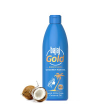 Bajaj Gold Kokosnötsolja, Berikad Med Vitamin E, 500Ml