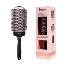 L'ANGE HAIR VolumePro Extra-Long Ceramic Ionic Round Brush, Black | For Blow Drying, Curling & Styling | Adds Volume, Reduces Frizz & Boosts Shine | I