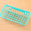 (Blue) Double Suction Cup Drain Storage Rack 4