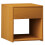 (Matt, Modern/Contemporary) Wooden bedside table drawer Sledo Mini 2