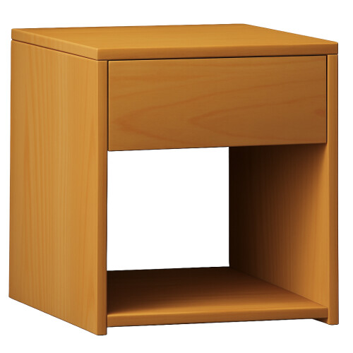 (Matt, Modern/Contemporary) Wooden bedside table drawer Sledo Mini 1