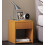 (Matt, Modern/Contemporary) Wooden bedside table drawer Sledo Mini 3