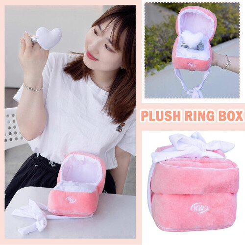 Creative Box Plush Toy Love Diamond Case Propose Memory
