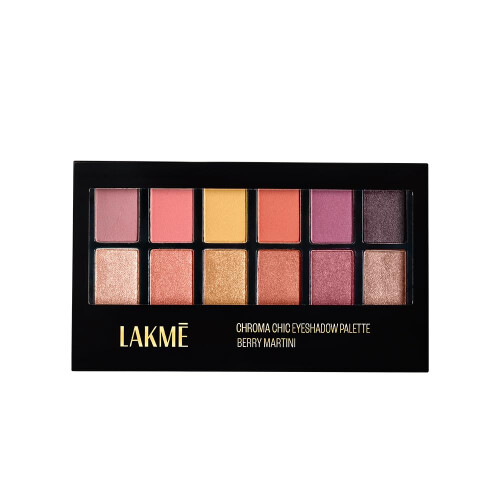Lakm Absolute Spotlight Oogschaduw Palette|| Sundowner|| 12 G