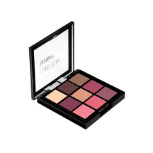 Swiss Beauty Ultimate 9-Färgers Ögonskuggepalett, Ögonmakeup, Multicolor-01, 6G