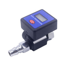 Digital 1/4In 145PSI Air Pressure Regulator Gauge Control Valve Digital Pressure Regulating Valve for Sprays PaintTool,D