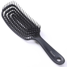 Midazzle Premium Svart 3D Hårborste För Styling, Utredning Och Vård För Män Och Kvinnor