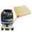 Vacuum Cleaner Filter Element Pleated Filter Elements Sandpaper Machine Air Filter Dust Collector Accessories 6