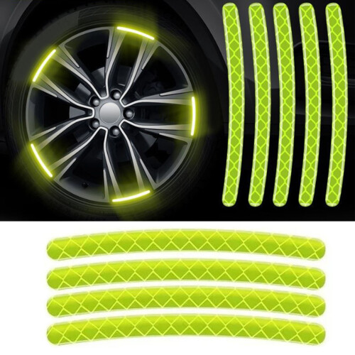 Sun Protection Car Rim Decals Strong Adhesion 2