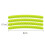 Sun Protection Car Rim Decals Strong Adhesion 10