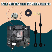 (Set A) Quartz Clock Movement Mechanism, with Hands Silent Music Box Mechanism Kits