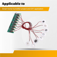Modulo Umidificatore Atomize Otto Moduli Atomize con Interfaccia Type-C, Generatore di Nebbia Ad Alta Frequenza, Componenti per Umidificatore D'Aria