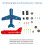LED Flow Light Aircraft Model Kit DIY Electronic Kit DIY Electronic Welding Practice Kit Electronic Science Assembly Kit 5