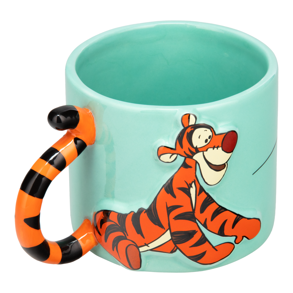 B&Q - Disney Tigger Tail Large Ceramic MugOfficially Licensed Winnie The Pooh Coffee Cup Gift For Kids Adults NewPaladone - Image 3