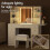 ALFORDSON Dressing Table Makeup Mirror Vanity LED Lighting Bedroom 8