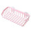 (Green) Double Suction Cup Drain Storage Rack 5