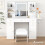 ALFORDSON Dressing Table Makeup Mirror Vanity LED Lighting Bedroom 11