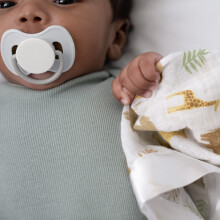 aden + anais tanzania Security Blanket - Pack of 2 | Square Soft & Breathable 100% Cotton Muslin wi