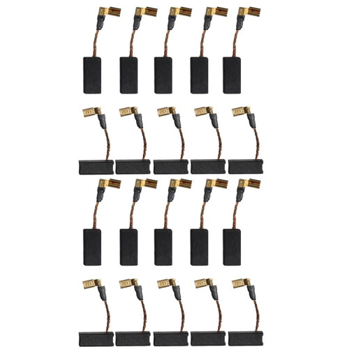 20pcs Carbon Brushes for DWE4120 DWE4011 Grinder Motor Replacement Part 1