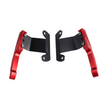 Rear Tail Armrest Passenger Handle Motocross Thickened Handrail Shelf for 250 390 250 390 2017-2023 Red