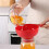 (S, Red) Can funnel tool suitable for wide mouth cans or regular cans 1