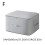 (Red XL, Gray XL) Space Saving Self Compression Organizer Compression Duvet Storage Bag 1