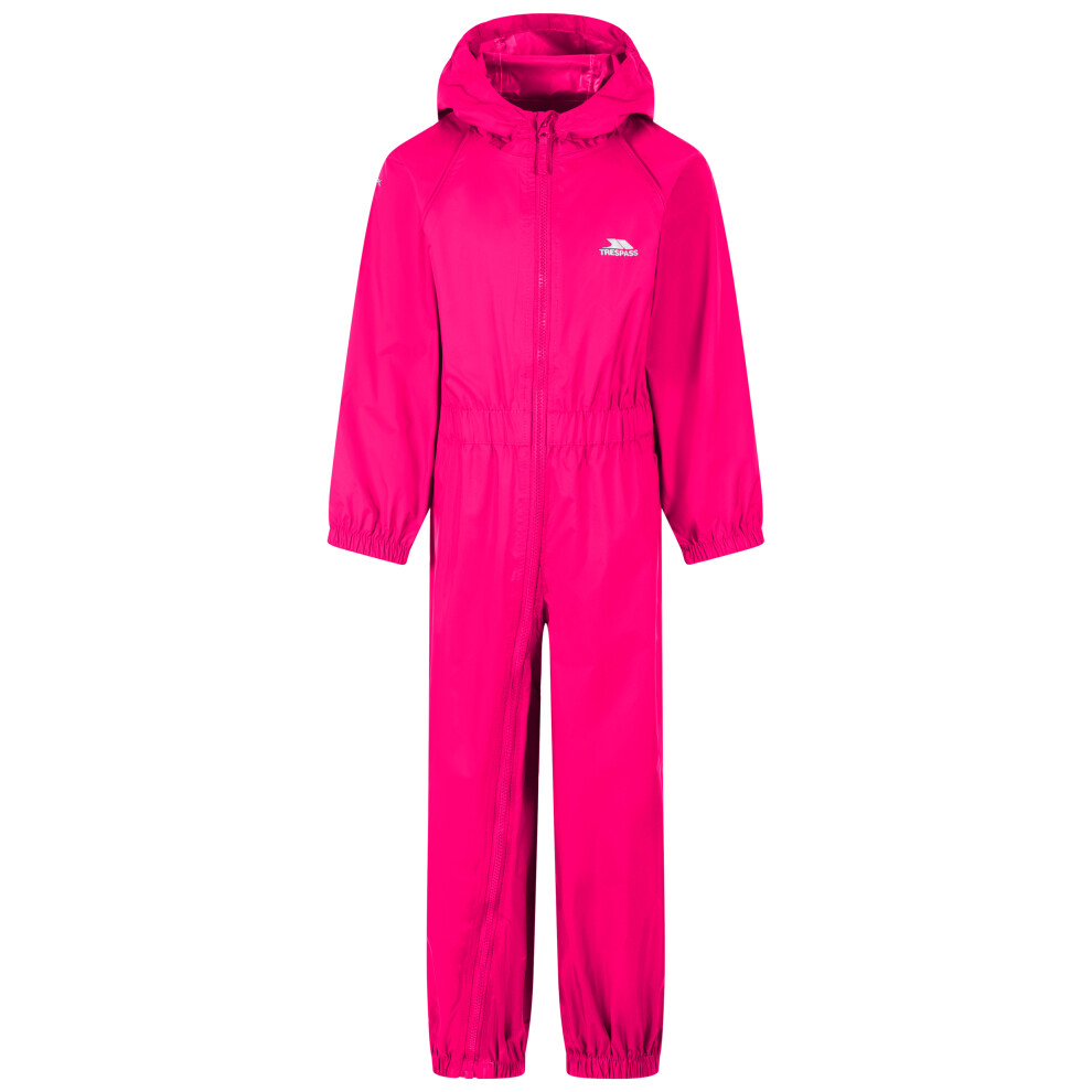 Trespass (2/3, Gerbera) Unisex Kids Waterproof Rain Suit - Button