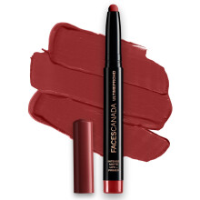 Faces Canada Ultime Pro Hd Intense Matte Lips + Primer - Crushed Berry 04, 1.4G | 9Hr Long Stay | Primer Infused For Flawless Hd Matte Finish | Intens