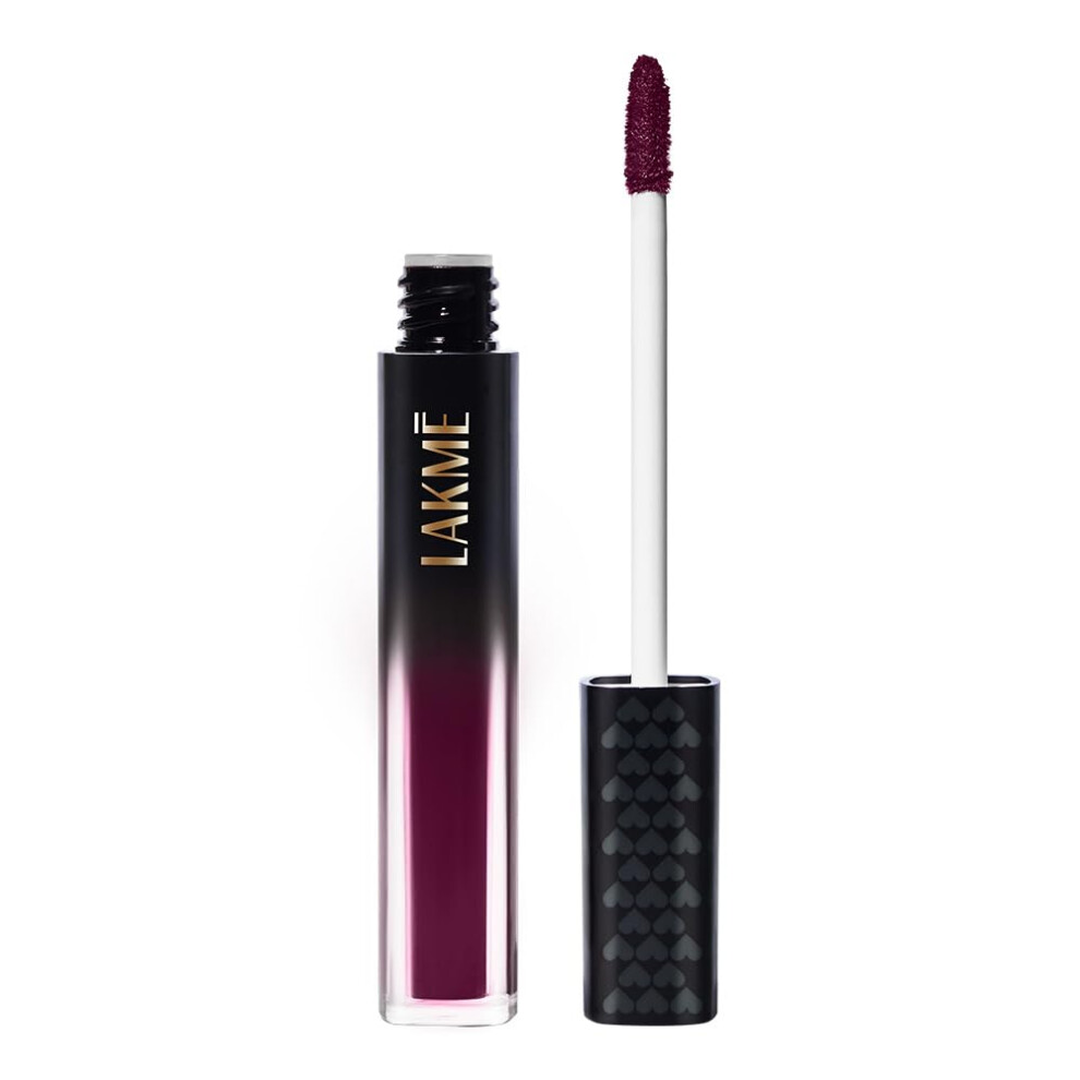 Lakm Red Absolute Sheer Lip Mousse Lipstick 103 Dark Cherry 4.6G