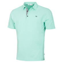 (M, Fresh Mint) Calvin Klein Mens 2026 Prep Campus Oxford Pique Golf Polo Shirt
