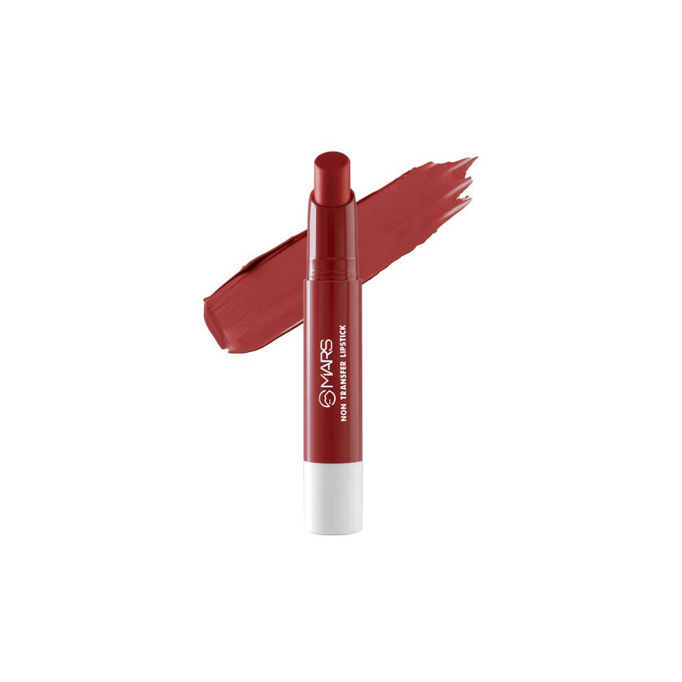 Mars Matte Super Stay Lipstick | Up To 12 Hours Long Lasting | Smudge Proof And Waterproof Lipstick For Women (2.6 Gm) (04-Faith)