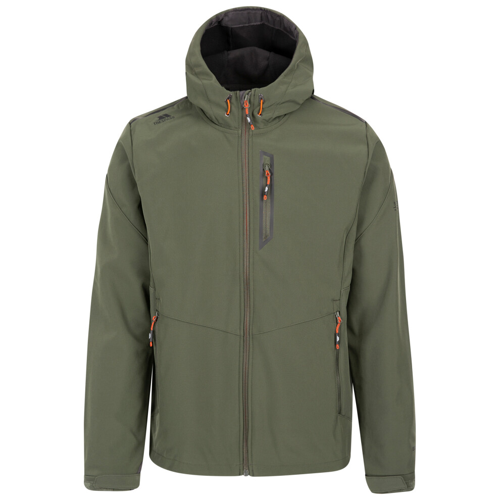 Trespass (M, Ivy) Mens Softshell Jacket - Marlon B Green