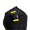 (Yellow) Heavy Work Belt Pouch Tool Pouch Multi Pockets Belt with Hammer Loop Adjustable 1