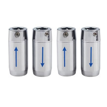4Pcs Aluminum Alloy Audio Split Ring 11mm 7mm One Point Two Speaker Cable Splitter Wire Management Clamp for Speaker