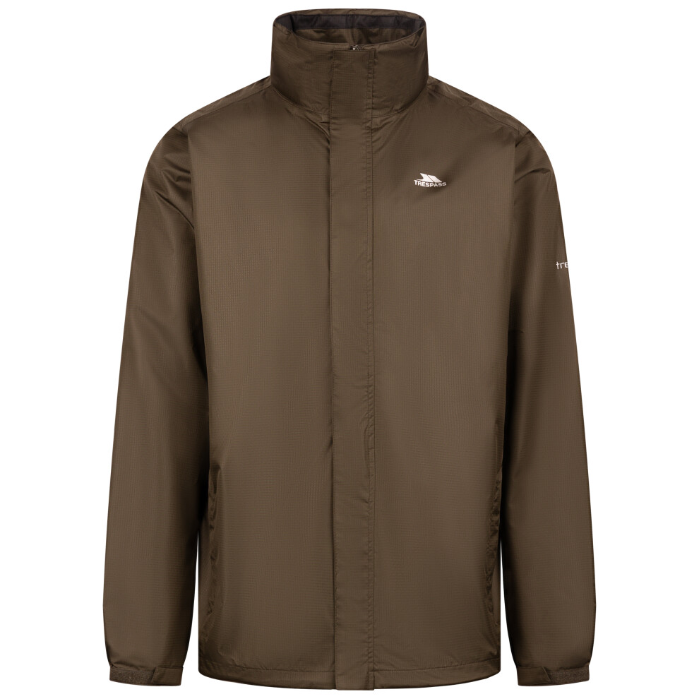 Trespass (Xs, Dark Vine) Mens Waterproof Jacket - Fraser Ii